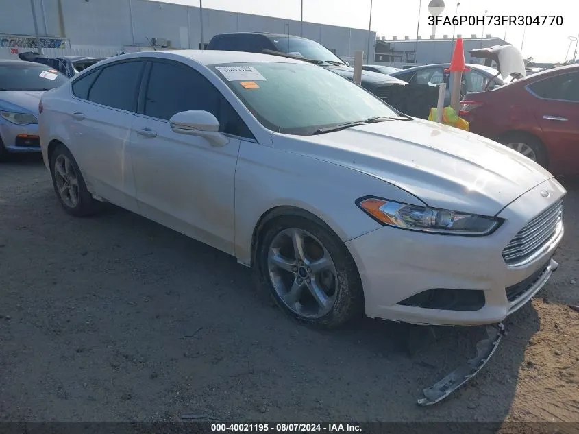 3FA6P0H73FR304770 2015 Ford Fusion Se