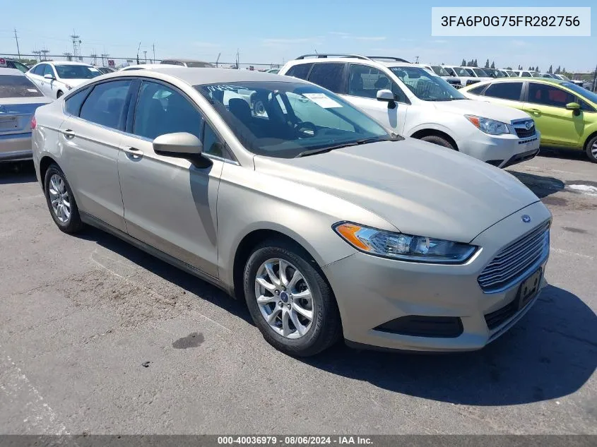 3FA6P0G75FR282756 2015 Ford Fusion S