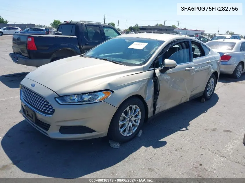 3FA6P0G75FR282756 2015 Ford Fusion S