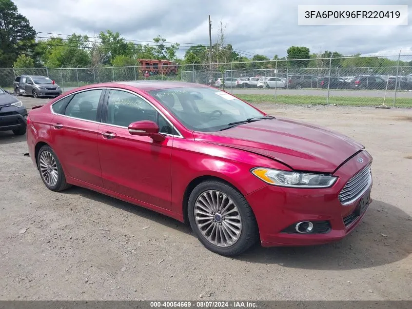 3FA6P0K96FR220419 2015 Ford Fusion Titanium