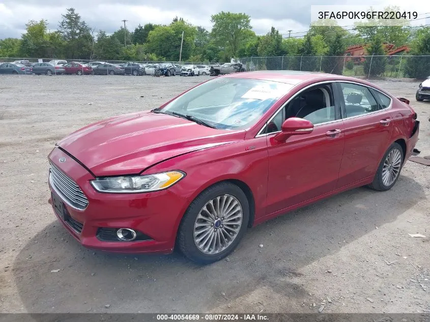 3FA6P0K96FR220419 2015 Ford Fusion Titanium