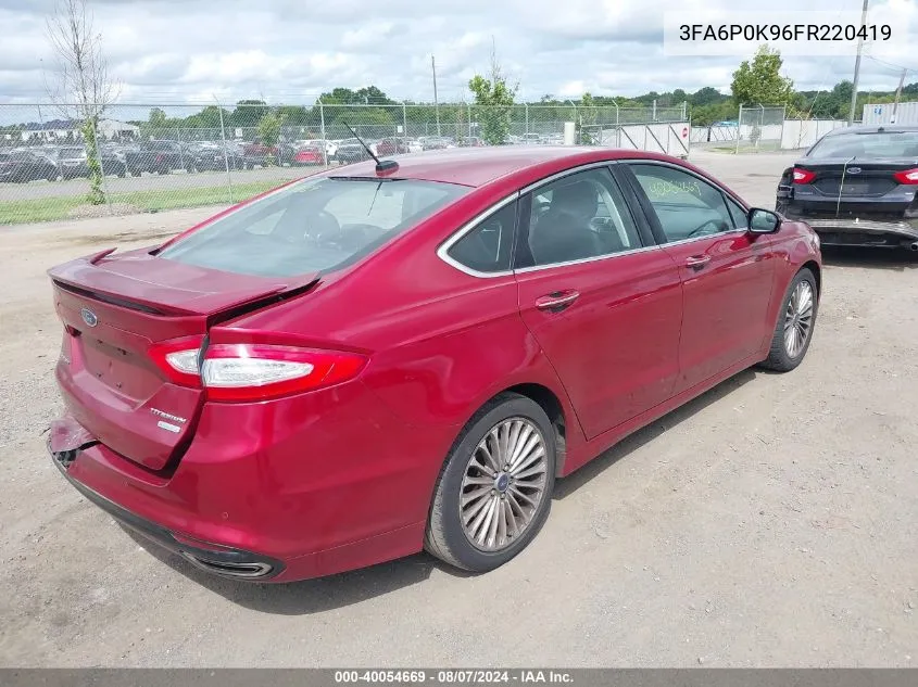 3FA6P0K96FR220419 2015 Ford Fusion Titanium