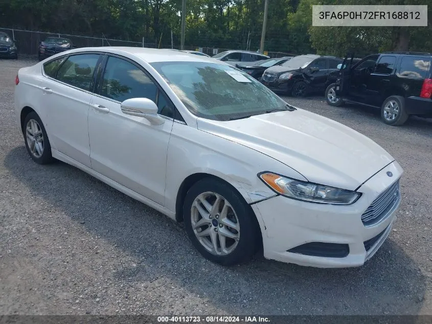 3FA6P0H72FR168812 2015 Ford Fusion Se