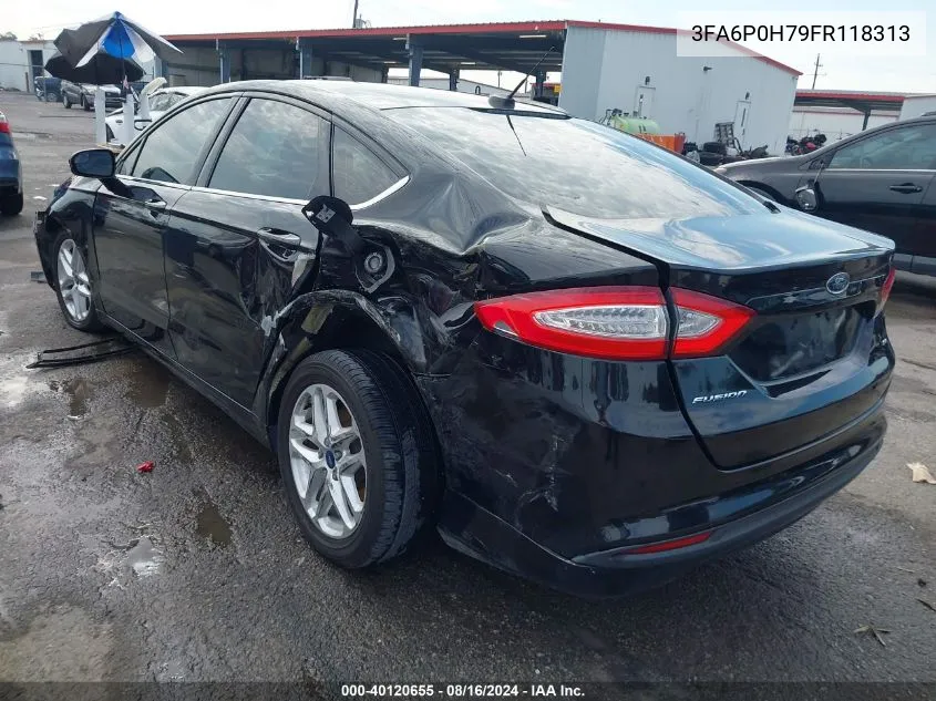 3FA6P0H79FR118313 2015 Ford Fusion Se