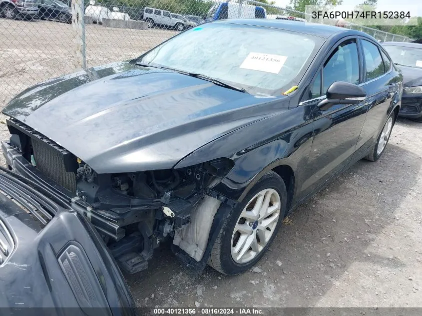 3FA6P0H74FR152384 2015 Ford Fusion Se