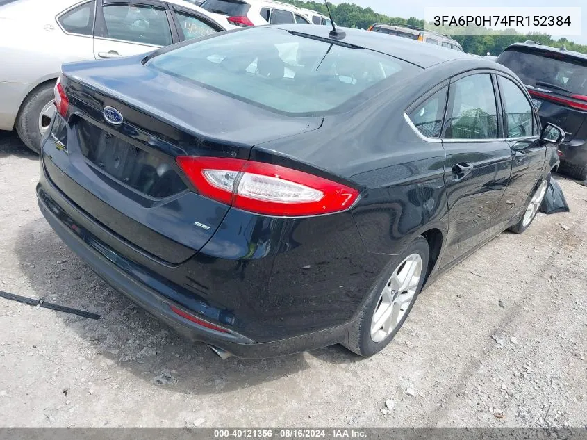 3FA6P0H74FR152384 2015 Ford Fusion Se