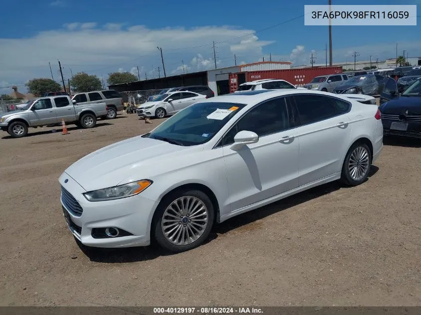 3FA6P0K98FR116059 2015 Ford Fusion Titanium