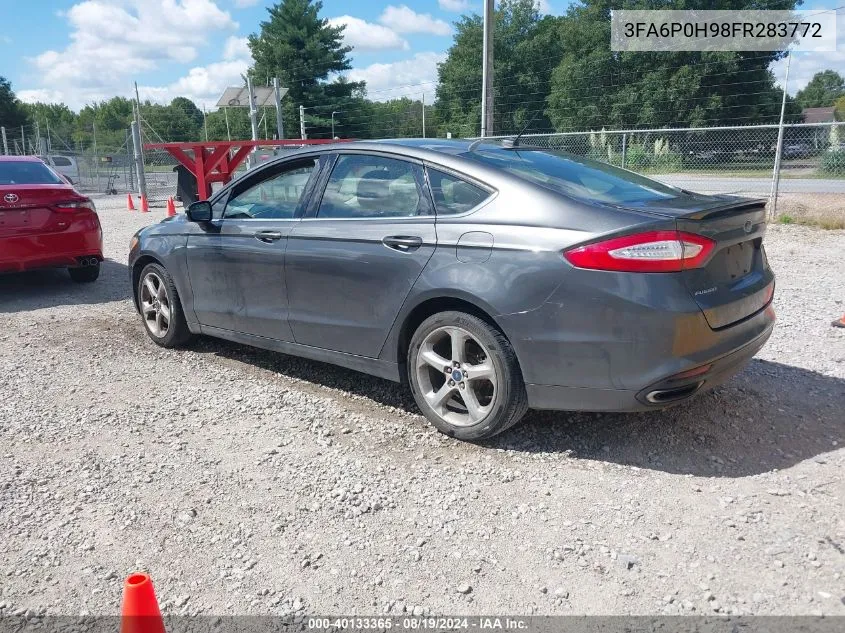 3FA6P0H98FR283772 2015 Ford Fusion Se