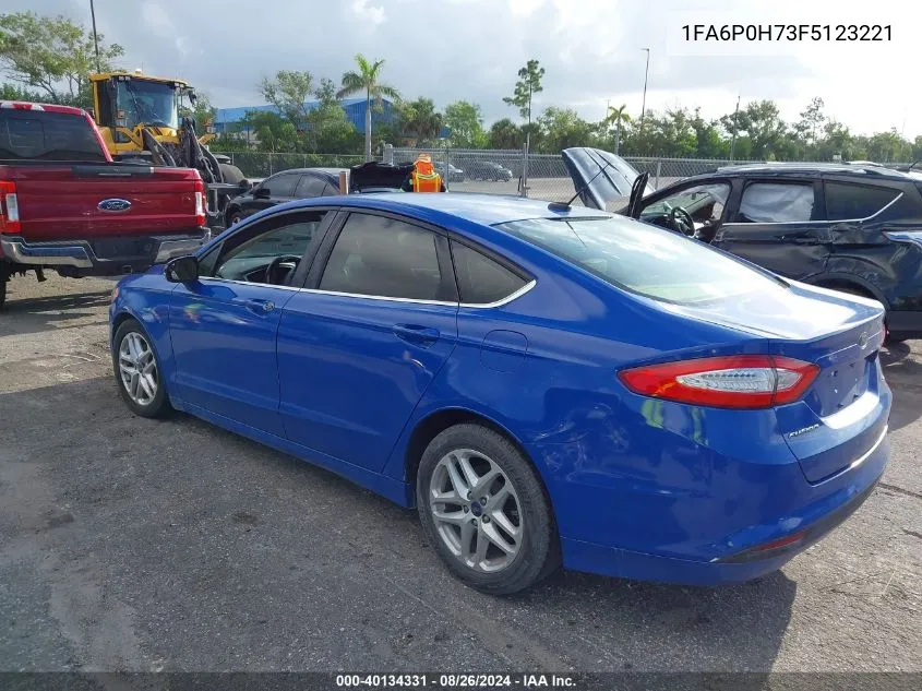 1FA6P0H73F5123221 2015 Ford Fusion Se