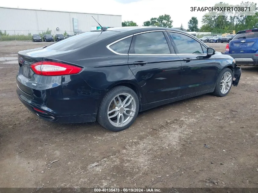 3FA6P0H9XFR103871 2015 Ford Fusion Se