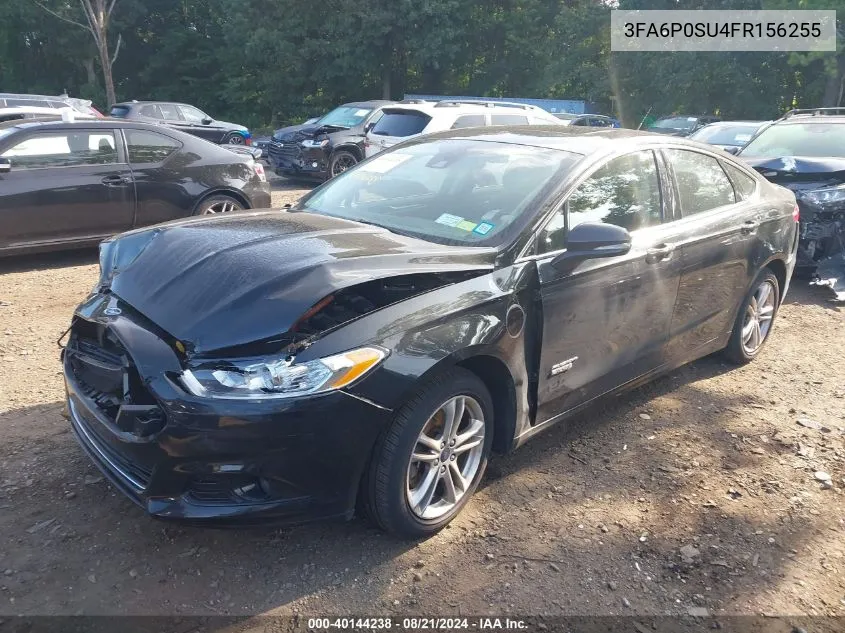 3FA6P0SU4FR156255 2015 Ford Fusion Energi Titanium Phev