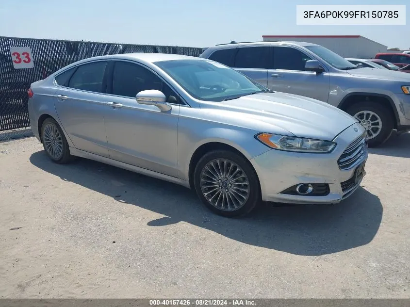 3FA6P0K99FR150785 2015 Ford Fusion Titanium