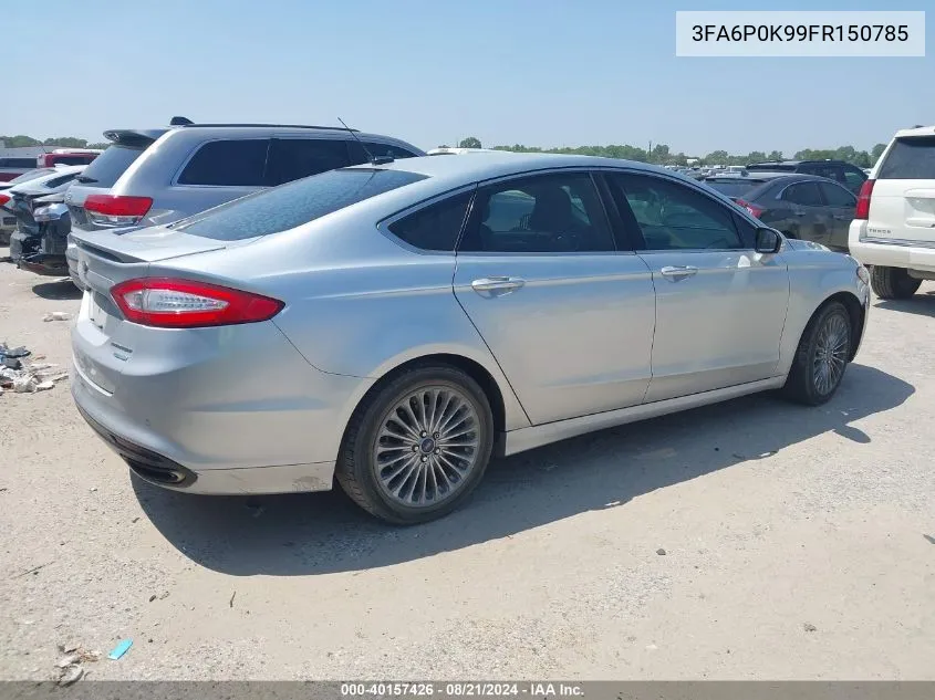 3FA6P0K99FR150785 2015 Ford Fusion Titanium