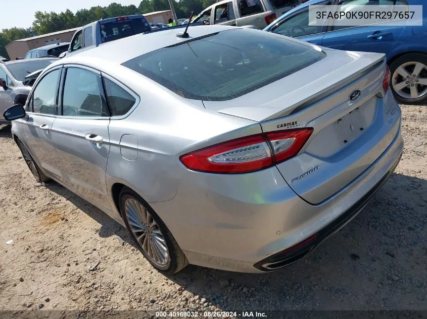 3FA6P0K90FR297657 2015 Ford Fusion Titanium