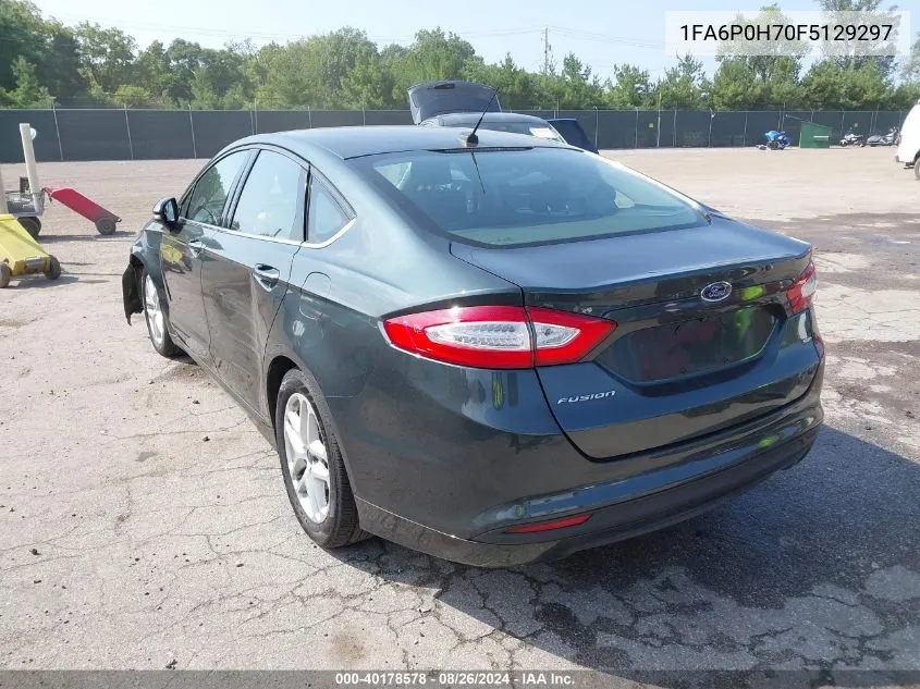 1FA6P0H70F5129297 2015 Ford Fusion Se