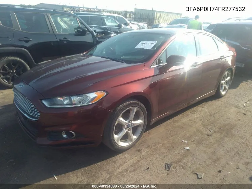 3FA6P0H74FR277532 2015 Ford Fusion Se