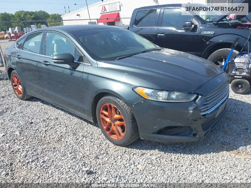 3FA6P0H74FR166477 2015 Ford Fusion Se