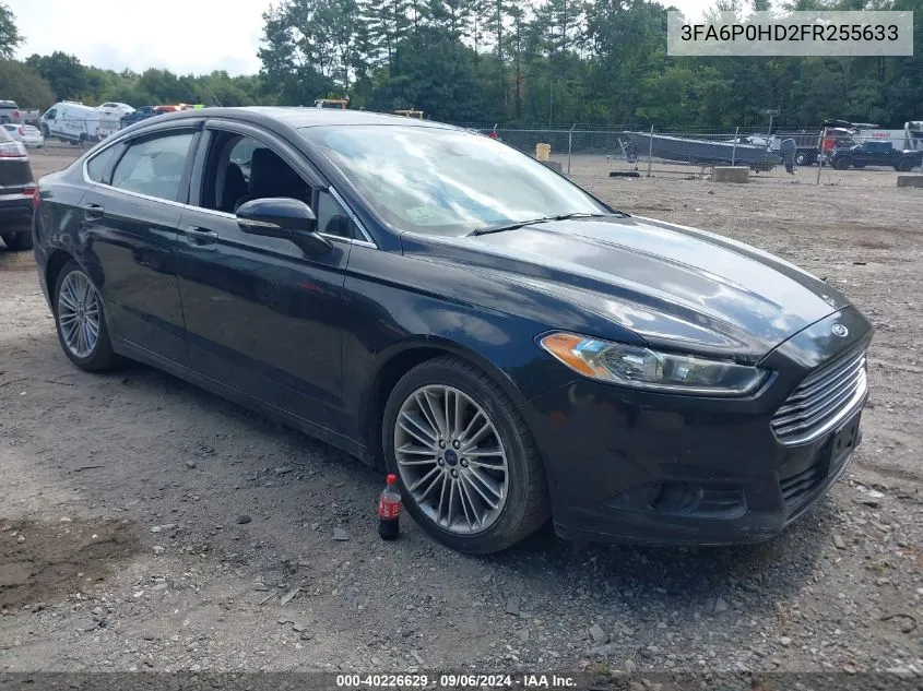 3FA6P0HD2FR255633 2015 Ford Fusion Se