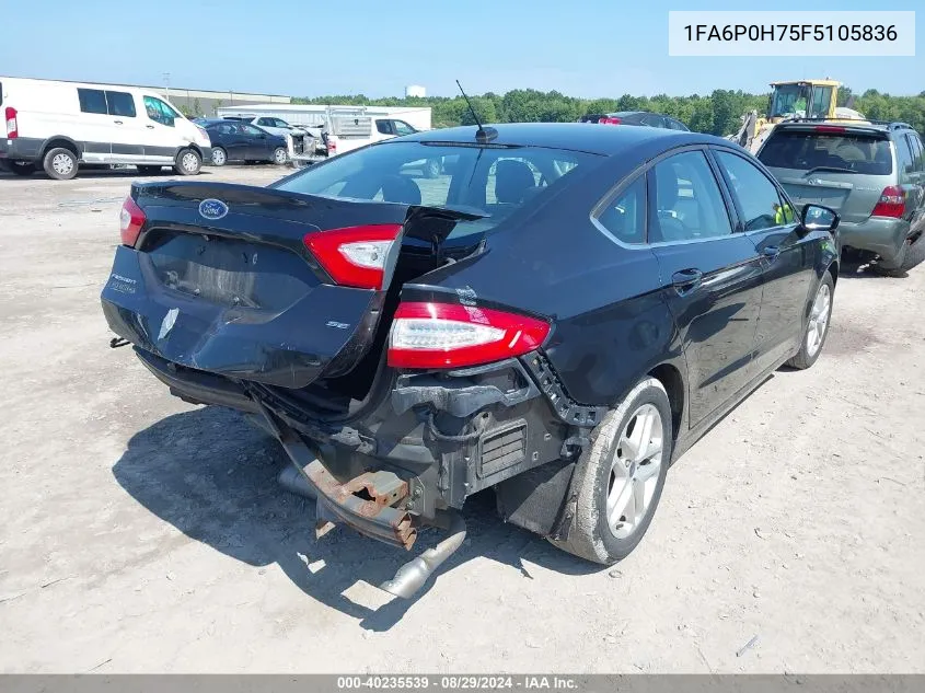 1FA6P0H75F5105836 2015 Ford Fusion Se