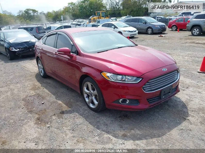 3FA6P0H90FR186419 2015 Ford Fusion Se