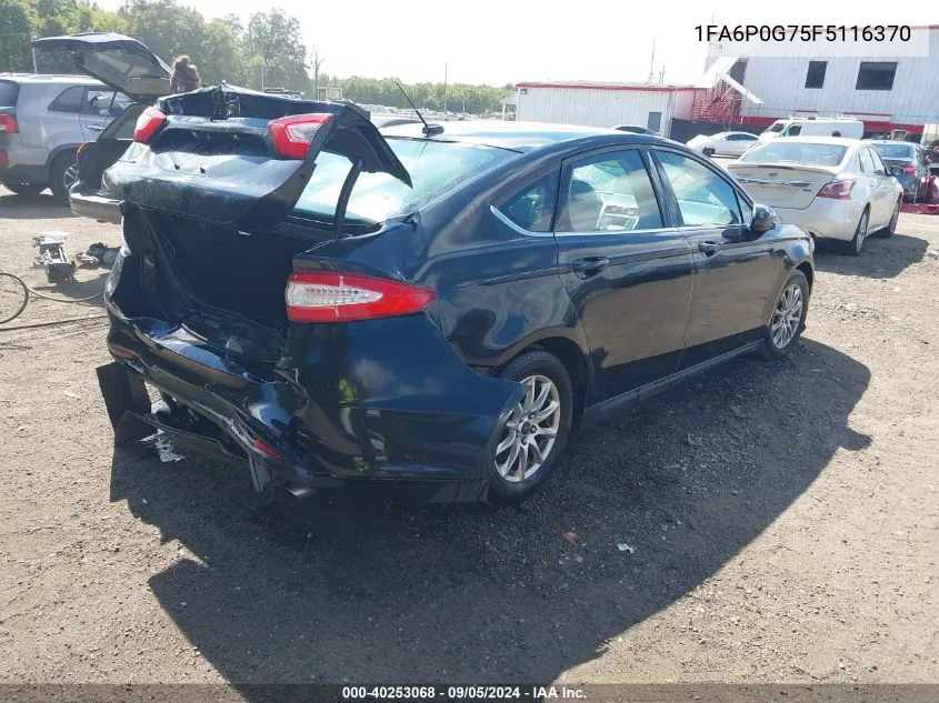 1FA6P0G75F5116370 2015 Ford Fusion S