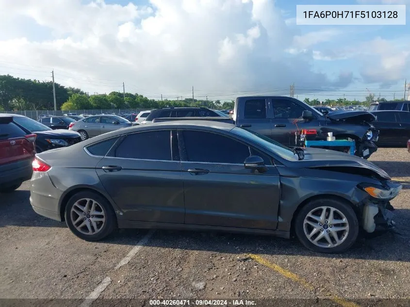 1FA6P0H71F5103128 2015 Ford Fusion Se