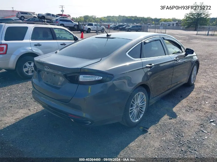 3FA6P0H93FR275272 2015 Ford Fusion Se