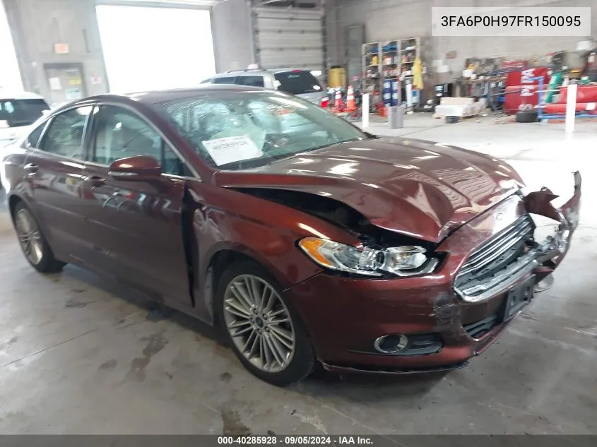 3FA6P0H97FR150095 2015 Ford Fusion Se