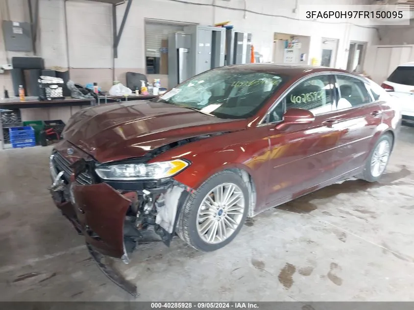 3FA6P0H97FR150095 2015 Ford Fusion Se