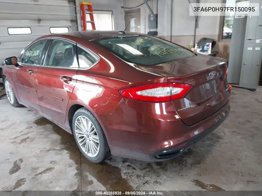 3FA6P0H97FR150095 2015 Ford Fusion Se