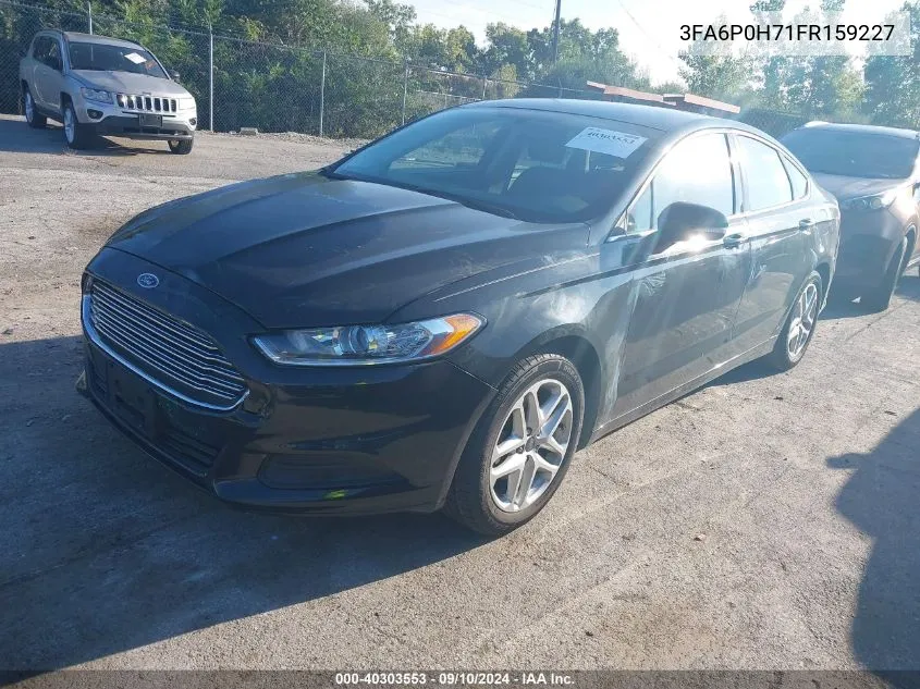 3FA6P0H71FR159227 2015 Ford Fusion Se