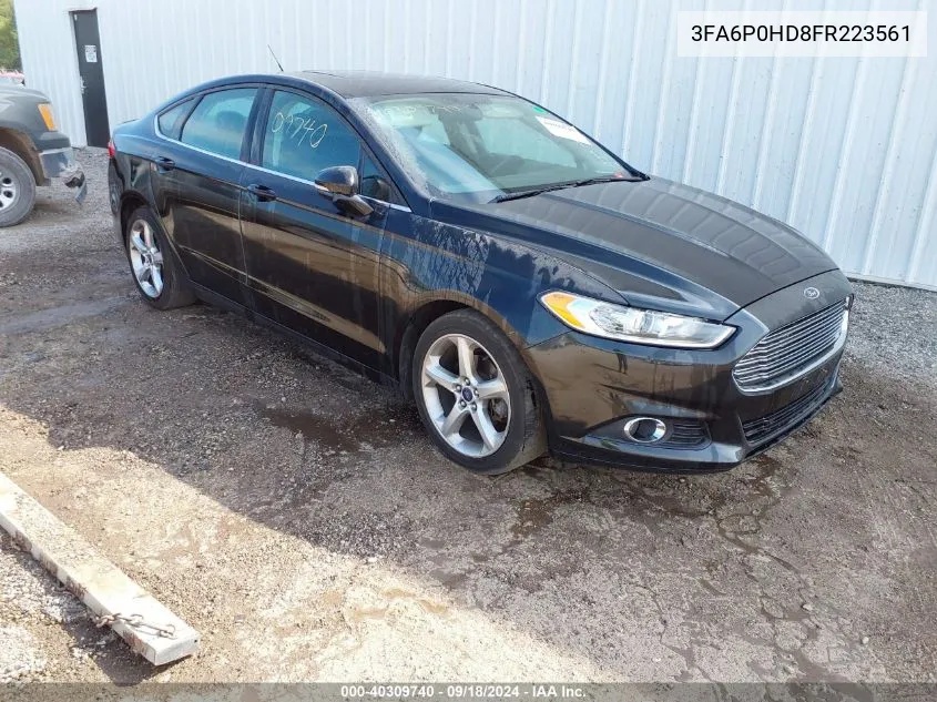 3FA6P0HD8FR223561 2015 Ford Fusion Se