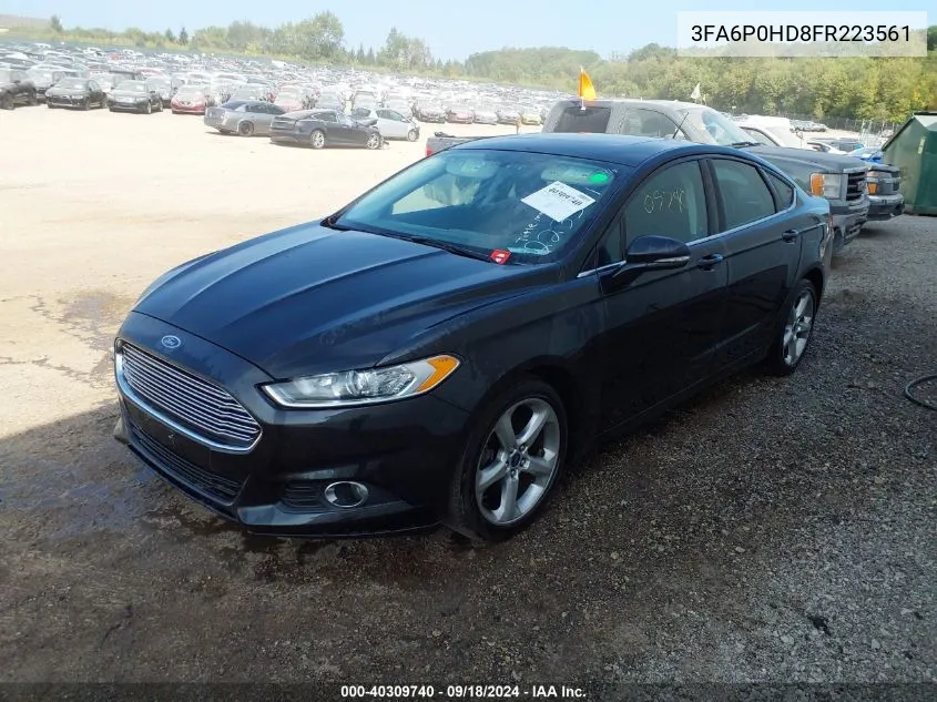 3FA6P0HD8FR223561 2015 Ford Fusion Se