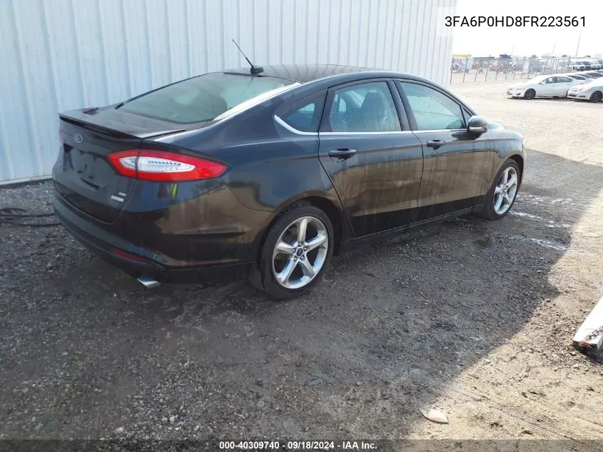 3FA6P0HD8FR223561 2015 Ford Fusion Se