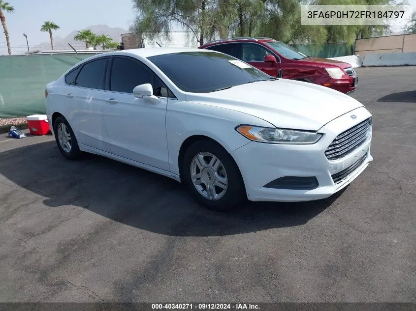 3FA6P0H72FR184797 2015 Ford Fusion Se