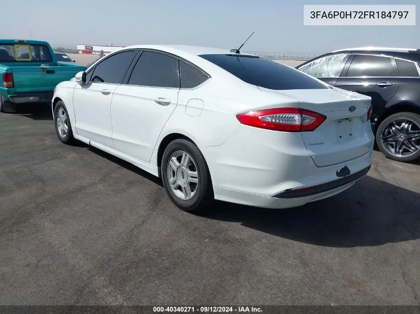 3FA6P0H72FR184797 2015 Ford Fusion Se