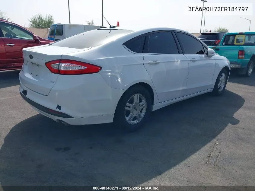 3FA6P0H72FR184797 2015 Ford Fusion Se