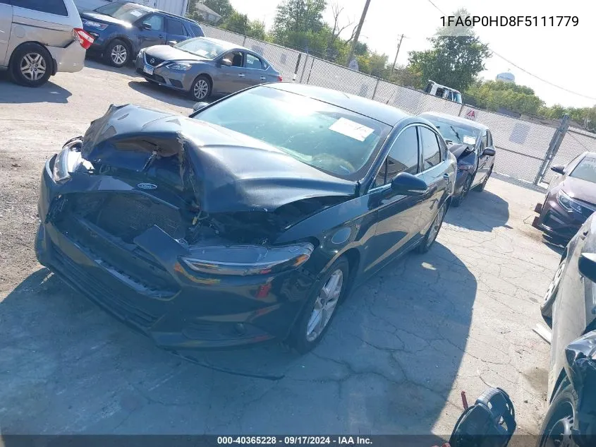 1FA6P0HD8F5111779 2015 Ford Fusion Se