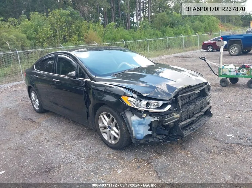 3FA6P0H70FR237870 2015 Ford Fusion Se