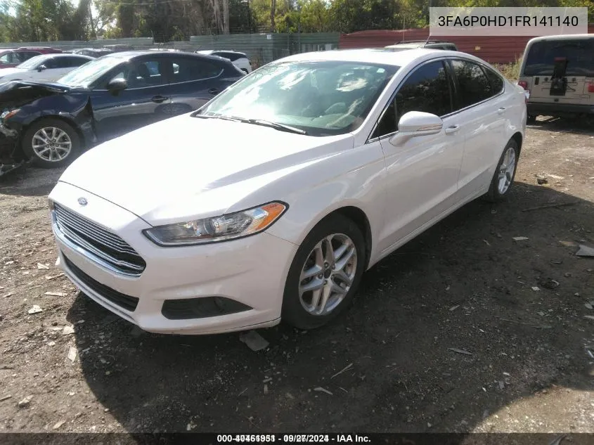 3FA6P0HD1FR141140 2015 Ford Fusion Se