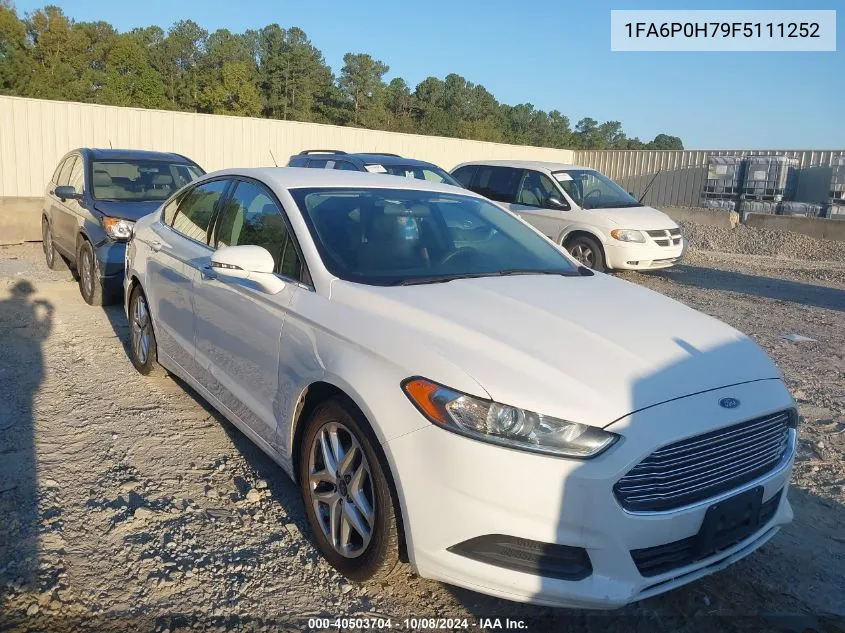 1FA6P0H79F5111252 2015 Ford Fusion Se