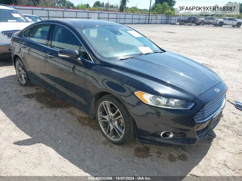 3FA6P0K9XFR168387 2015 Ford Fusion Titanium