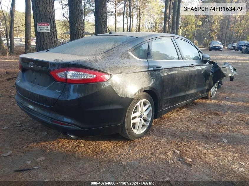 3FA6P0H74FR163479 2015 Ford Fusion Se