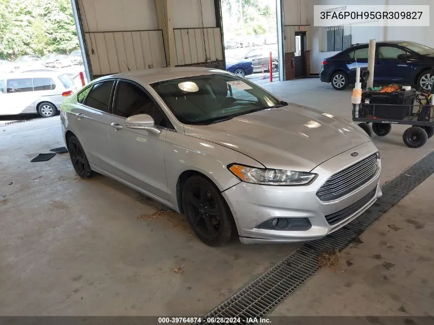 2016 Ford Fusion Se VIN: 3FA6P0H95GR309827 Lot: 39764874