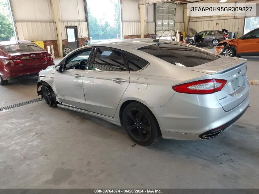 3FA6P0H95GR309827 2016 Ford Fusion Se