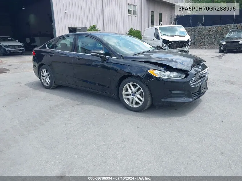 3FA6P0H70GR288996 2016 Ford Fusion Se