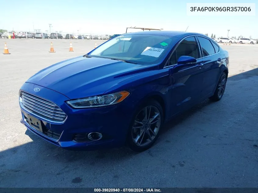 3FA6P0K96GR357006 2016 Ford Fusion Titanium