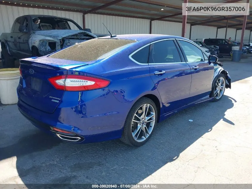 3FA6P0K96GR357006 2016 Ford Fusion Titanium