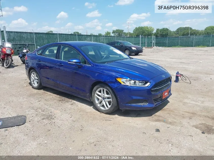 3FA6P0H75GR396398 2016 Ford Fusion Se