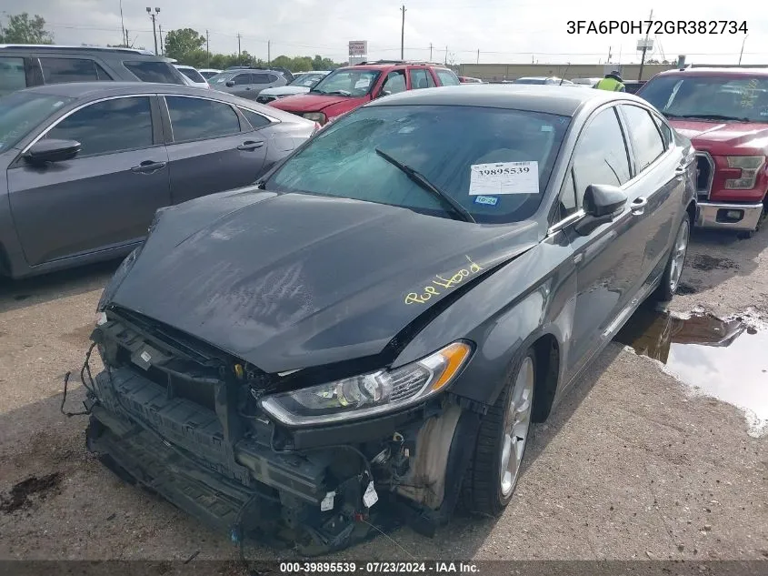 3FA6P0H72GR382734 2016 Ford Fusion Se